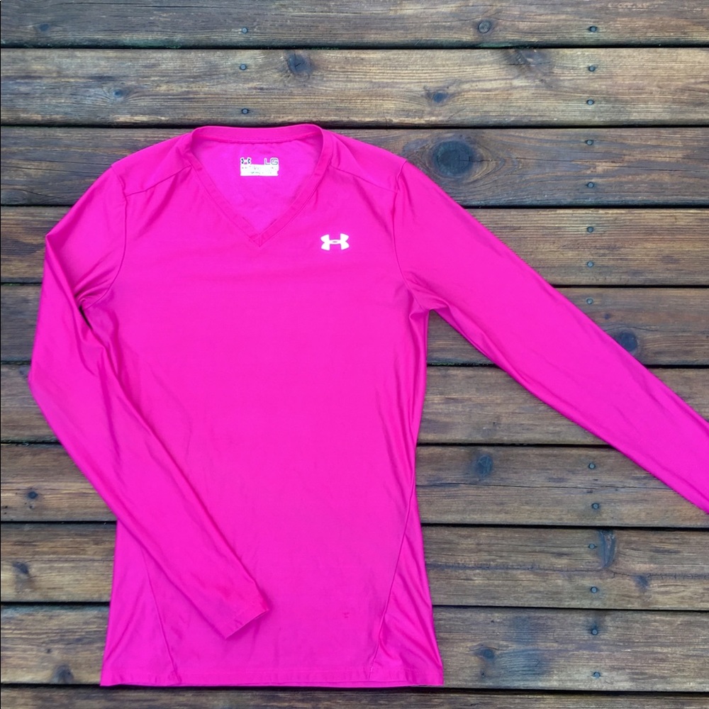 UA Compression HeatGear V-Neck